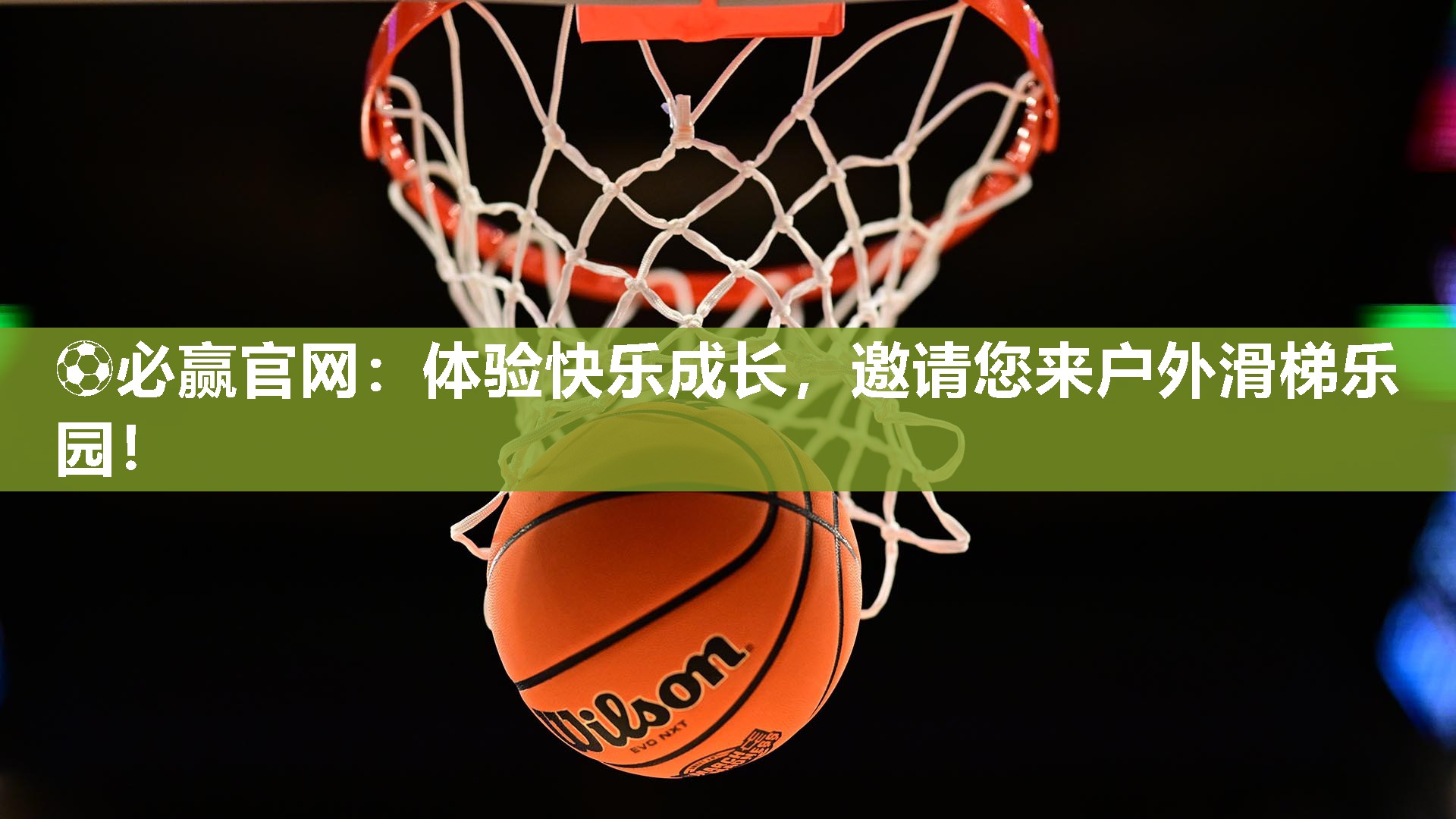 ⚽必赢官网：体验快乐成长，邀请您来户外滑梯乐园！