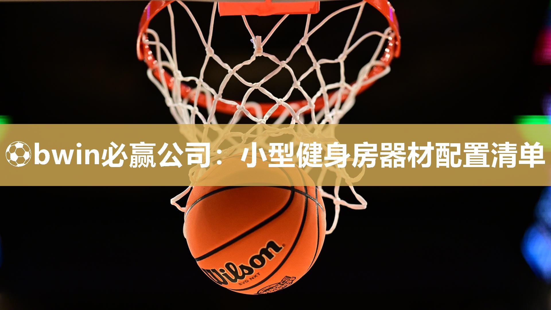 小型健身房器材配置清单