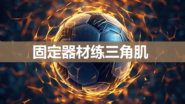 固定器材练三角肌
