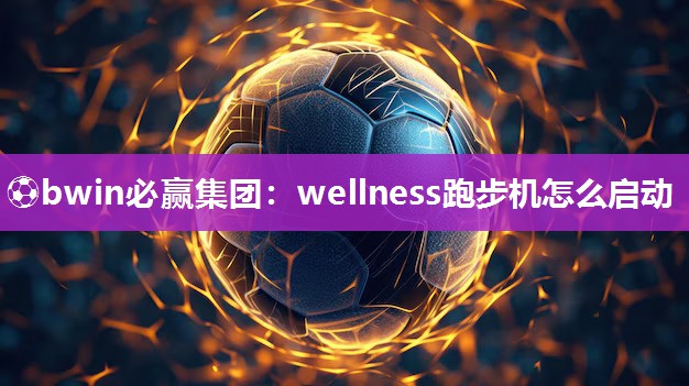 wellness跑步机怎么启动