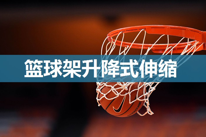 篮球架升降式伸缩