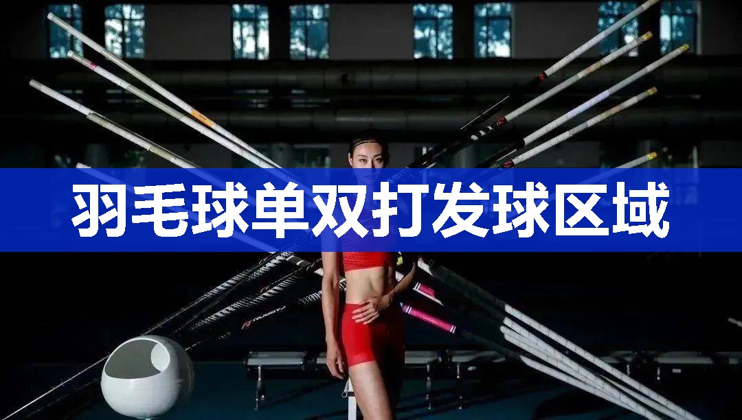 羽毛球单双打发球区域