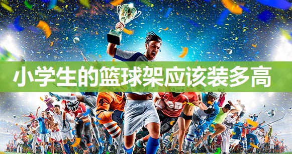 小学生的篮球架应该装多高